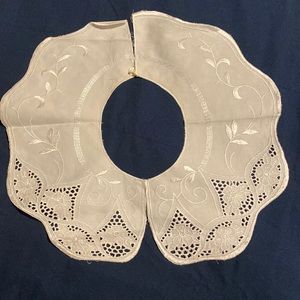 Embroidered collar